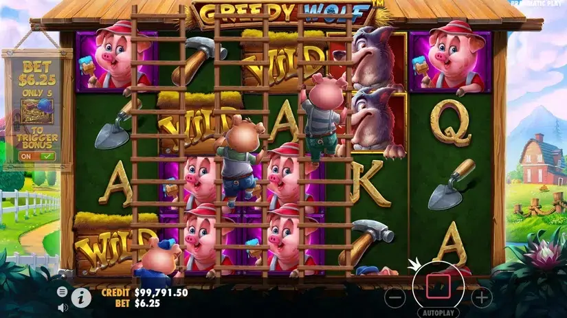 Greedy Wolf slot screenshot 4