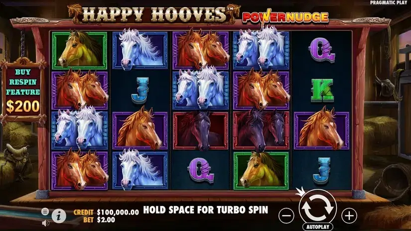 Happy Hooves slot screenshot