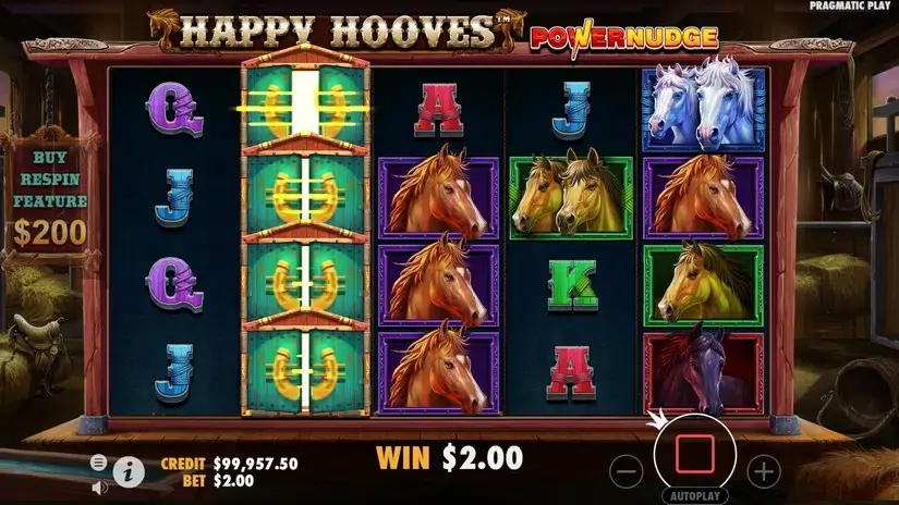 Happy Hooves slot screenshot 2