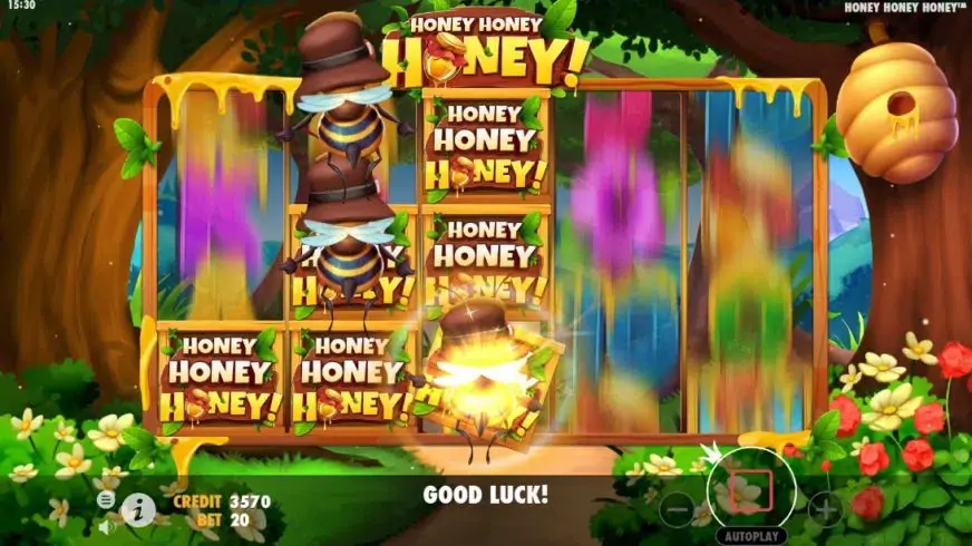 Honey Honey Honey slot screenshot 