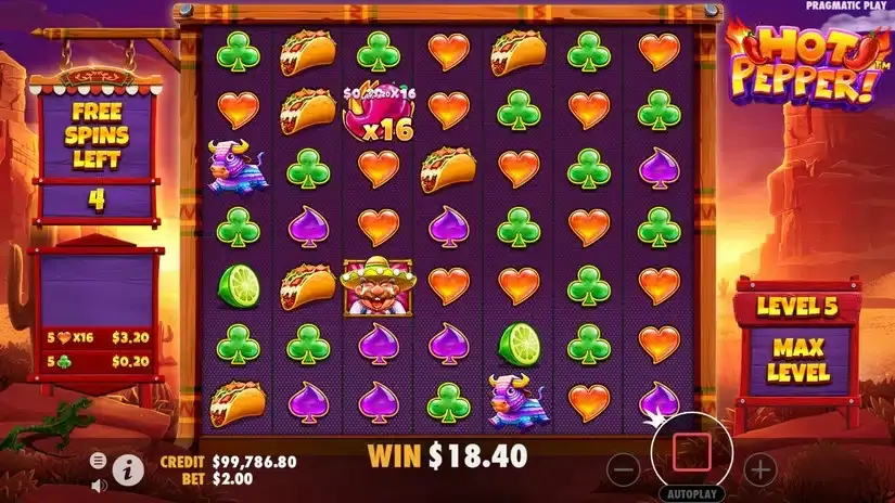 Hot Pepper slot screenshot 5