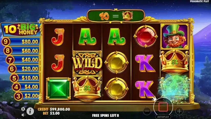 Irish Crown slot screenshot 4