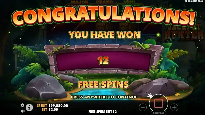 Jackpot Hunter slot screenshot 3