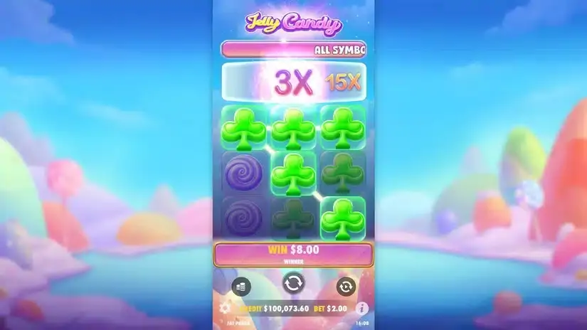 Jelly Candy slot screenshot 4