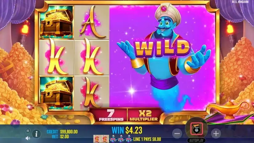 Lamp Of Infinity slot screenshot 3