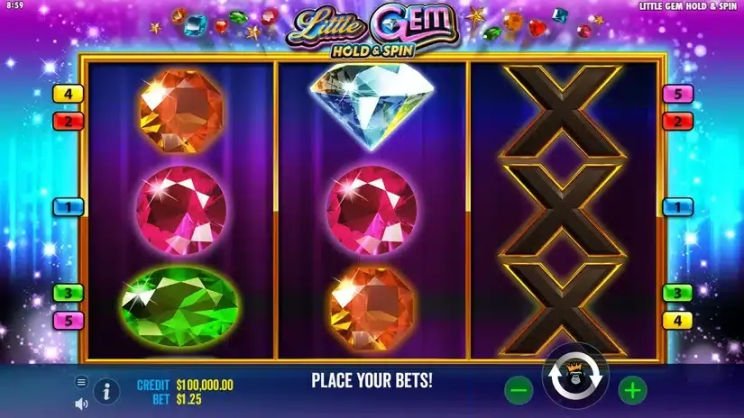 Little Gem slot screenshot 1