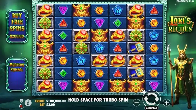 Loki’s Riches slot screenshot 