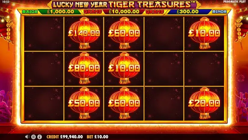 Lucky New Year – Tiger Treasures slot screenshot 4