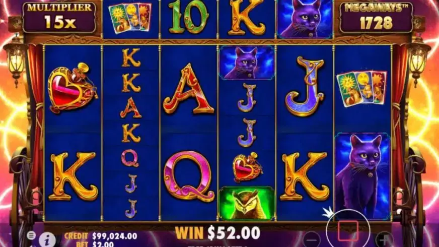 Madame Destiny Megaways slot screenshot 