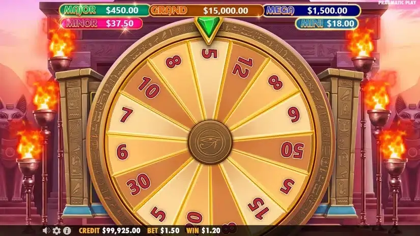 Mummy’s Jewels slot screenshot 3