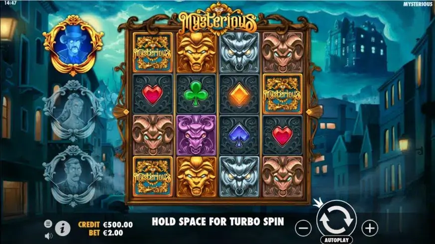 Mysterious slot screenshot 