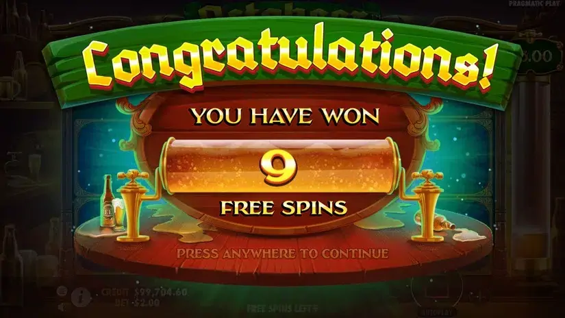 Octobeer Fortunes slot screenshot 4