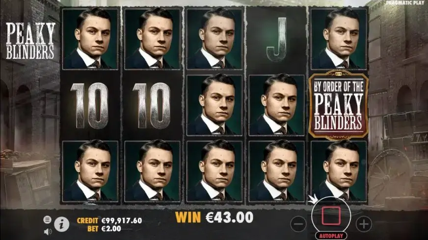 Peaky Blinders slot screenshot 2