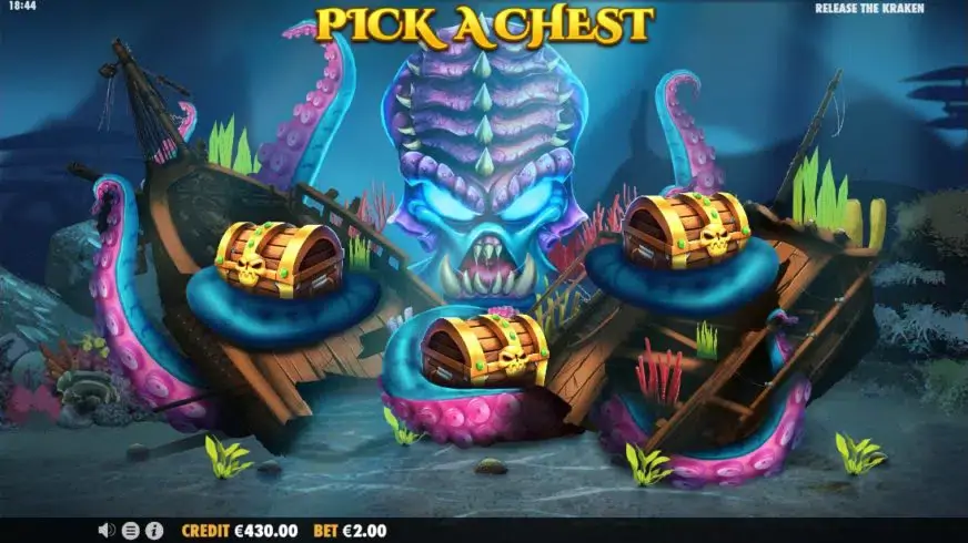 Release the Kraken slot screenshot 2