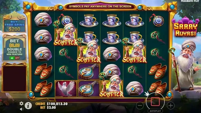 Saray Ruyasi slot screenshot 4