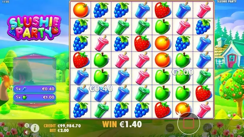 Slushie Party slot screenshot 4