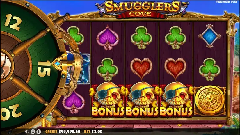 Smugglers Cove slot screenshot 2