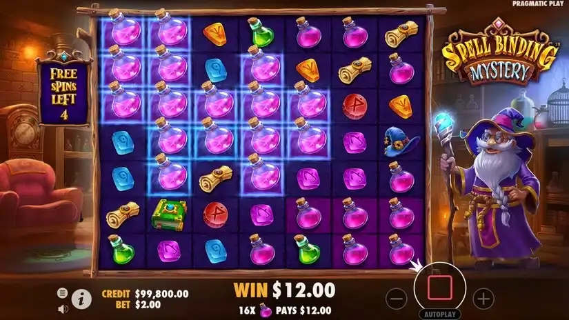 Spellbinding Mystery slot screenshot 6