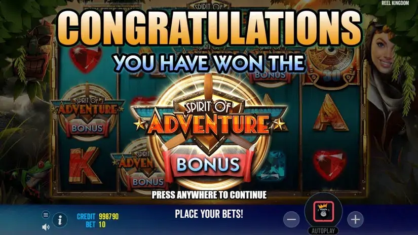 Spirit of Adventure slot screenshot 4
