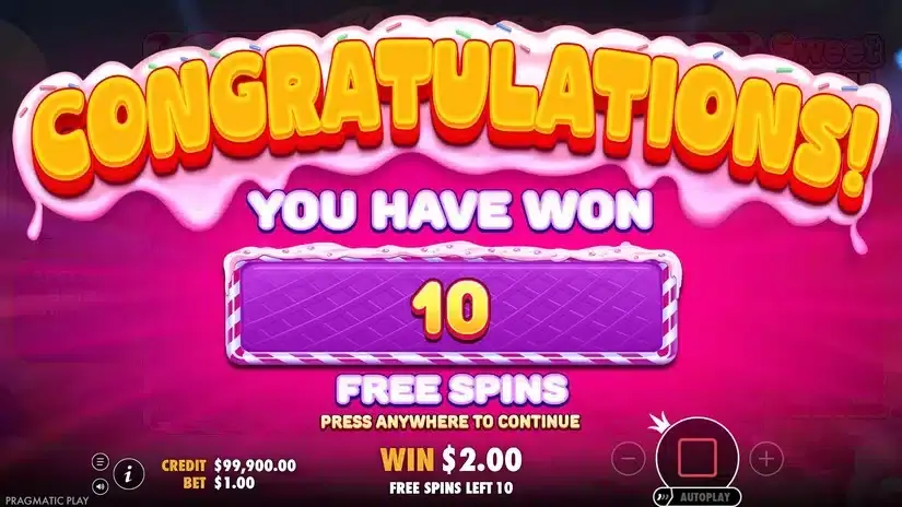 Sweet Rush Bonanza slot screenshot 5