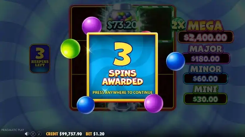 Super Gummy Strike slot screenshot 3