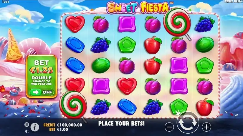 Sweet Fiesta slot screenshot 