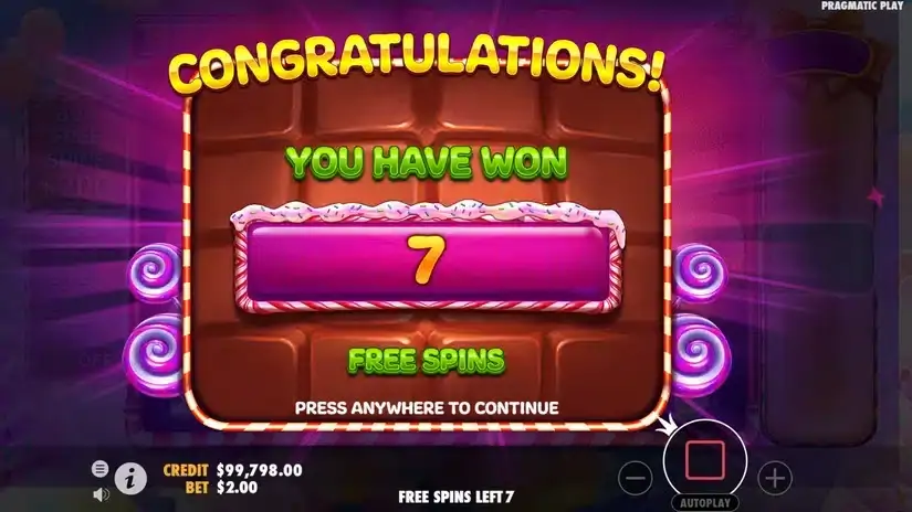 Sweet Powernudge slot screenshot 4