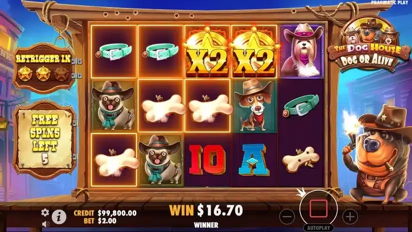 The Dog House – Dog or Alive slot screenshot 5