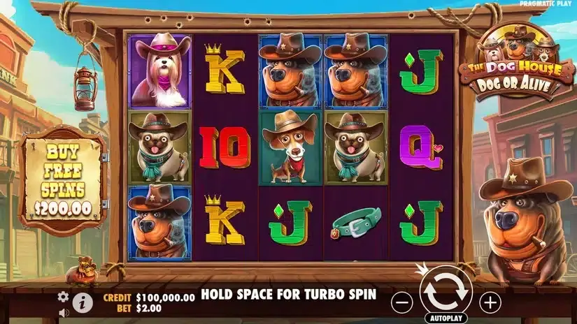 The Dog House – Dog or Alive slot screenshot 