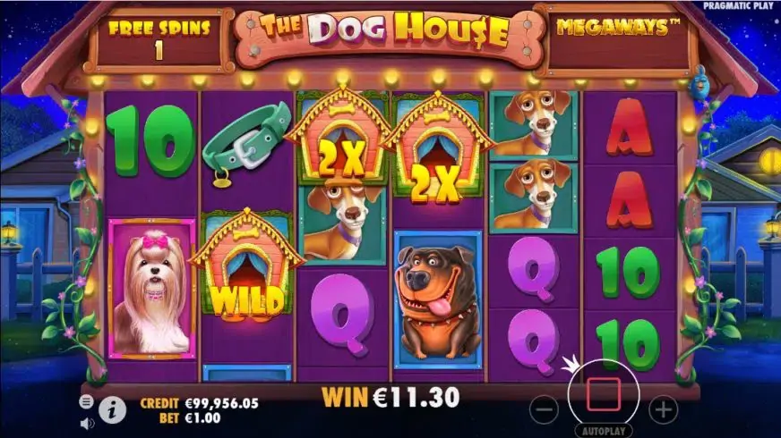 The Dog House Megaways slot screenshot 5