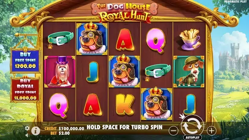 The Dog House – Royal Hunt slot screenshot