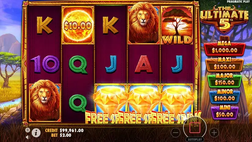 The Ultimate 5 slot screenshot 3