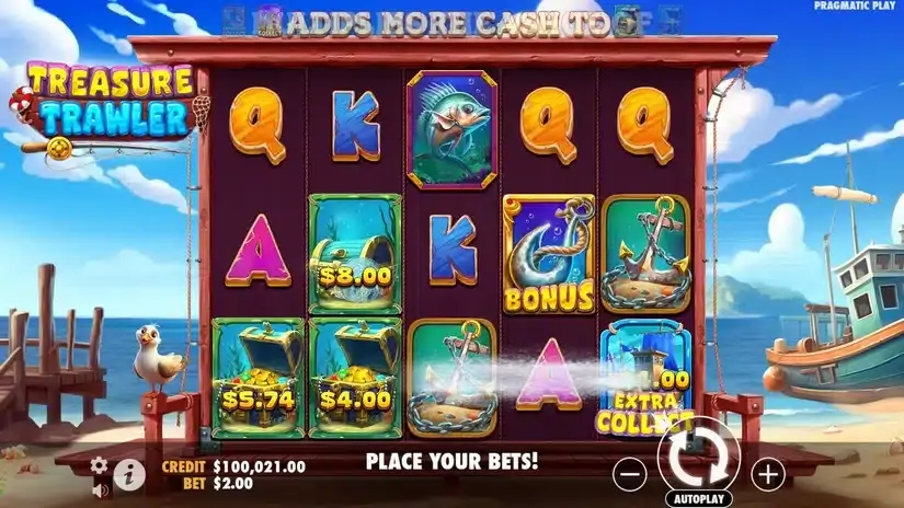 Treasure Trawler slot screenshot 3