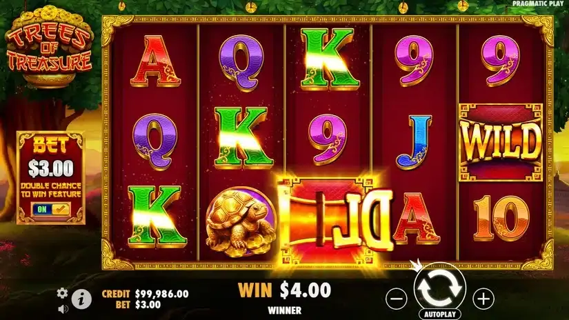 Trees of Treasure slot screenshot 2