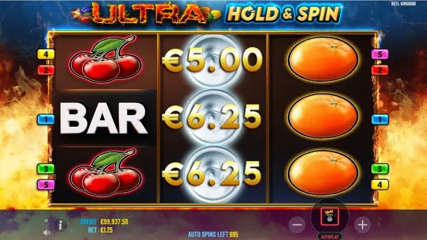 Ultra Hold and Spin slot screenshot 4