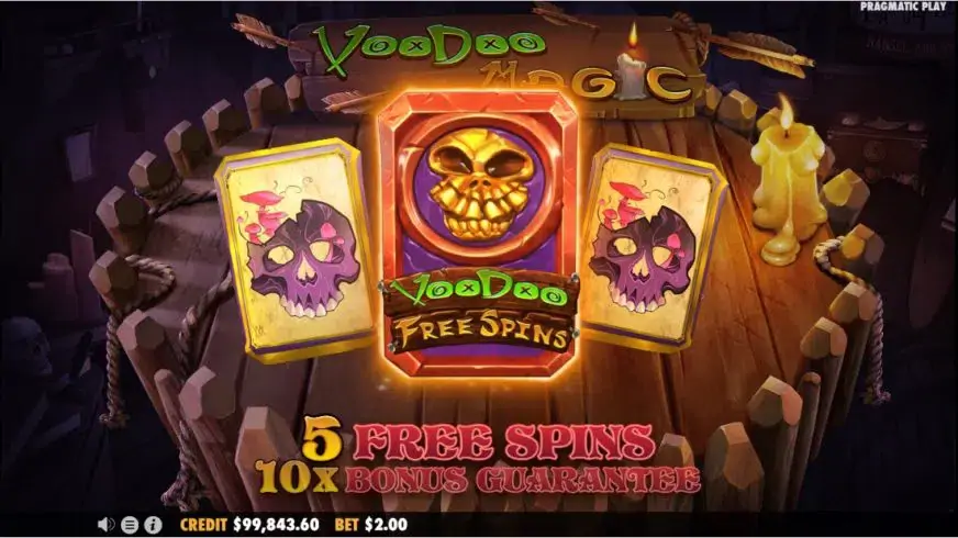 Voodoo Magic slot screenshot 4