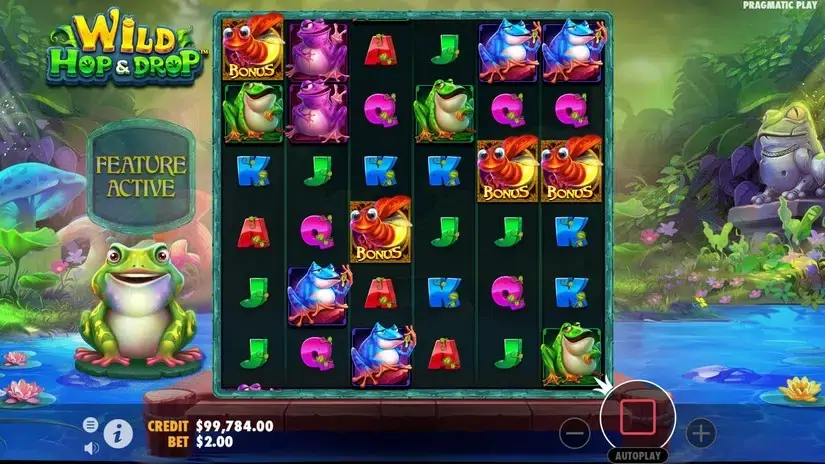Wild Hop&Drop slot screenshot 3