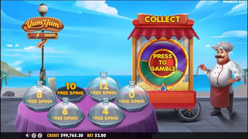 Yum Yum Powerways slot screenshot 4