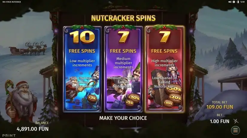 Big Stack Nutcrack slot screenshot 4