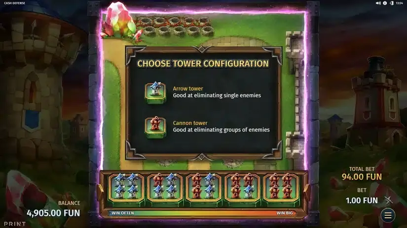 Cash Defense slot screenshot 4