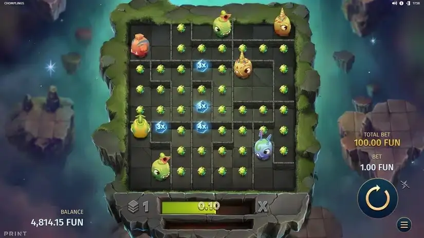 Chomplings slot screenshot 2