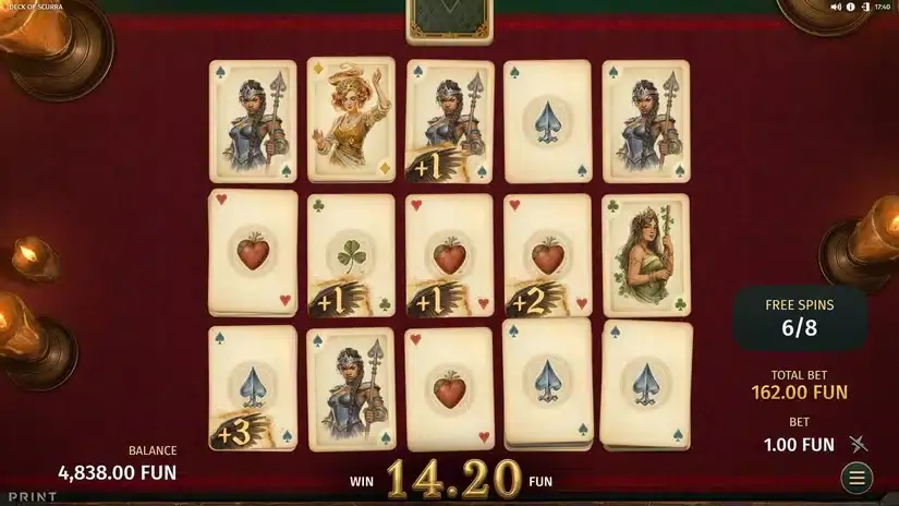 Deck of Scurra slot screenshot 5