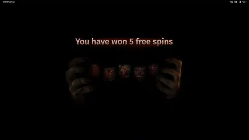 Dreadworks slot screenshot 2