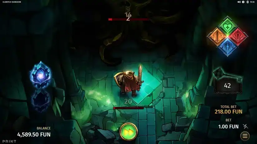 Eldritch Dungeon slot screenshot