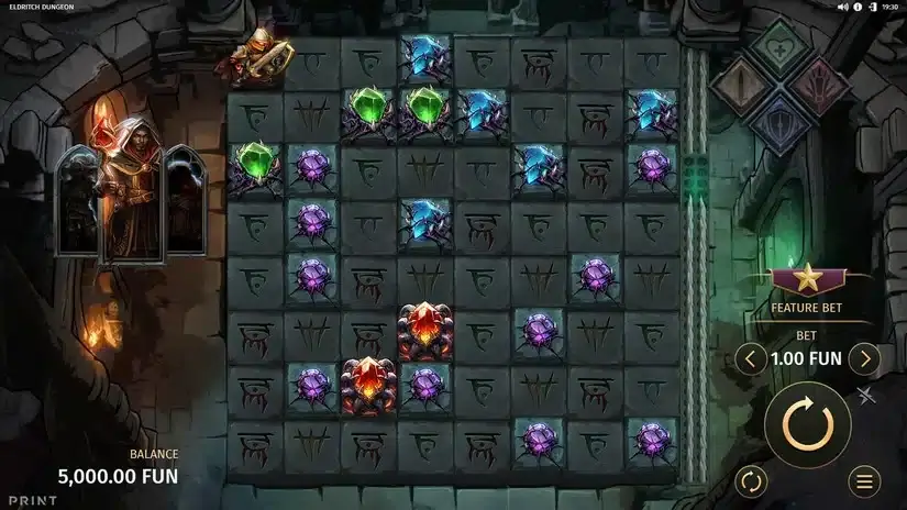 Eldritch Dungeon slot screenshot