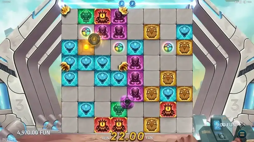 Reapers slot screenshot 3