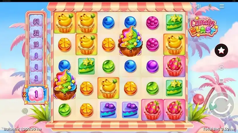 Candy Blast slot screenshot 2