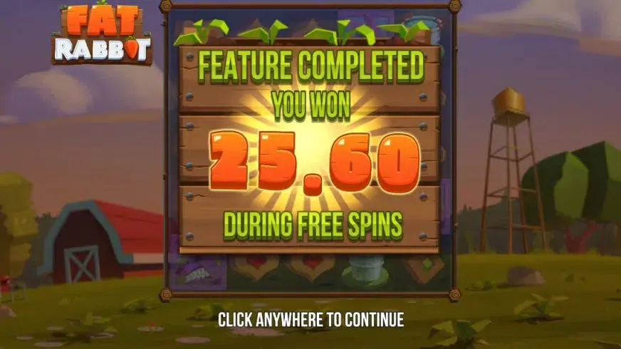 Fat Rabbit slot screenshot 