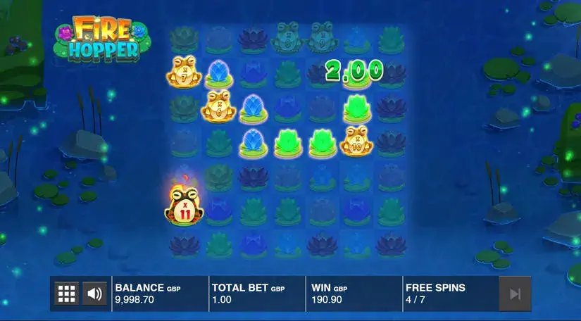 Fire Hopper slot screenshot 2