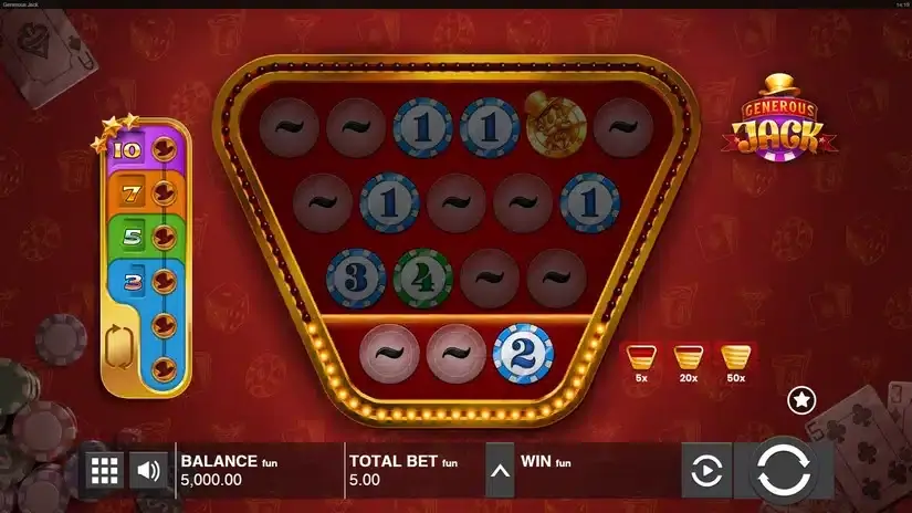 Generous Jack slot screenshot 